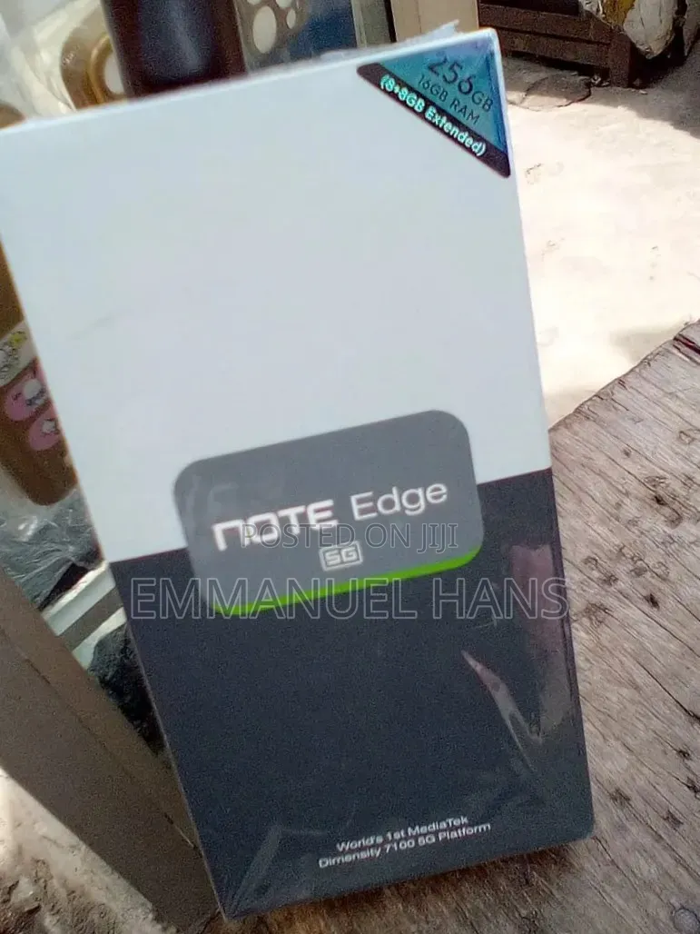 New Infinix Note Edge 256 GB Black