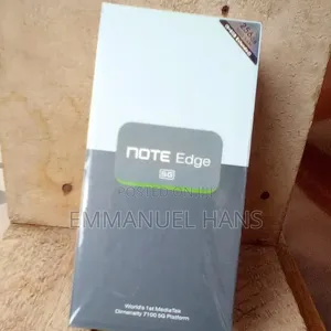 New Infinix Note Edge 256 GB Black