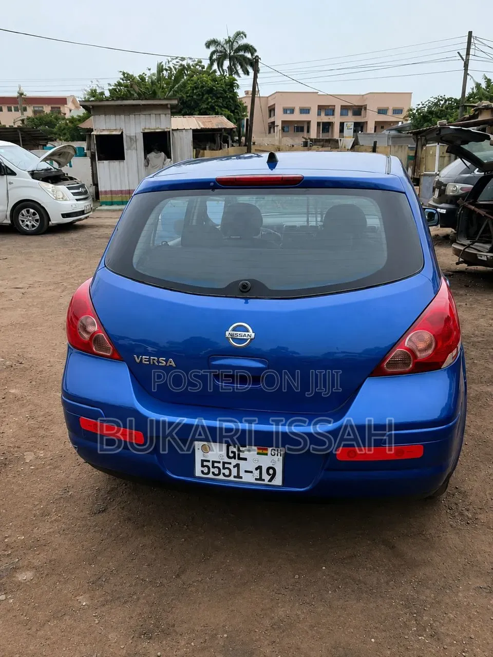 Nissan Versa 1.8 S 2008 Blue