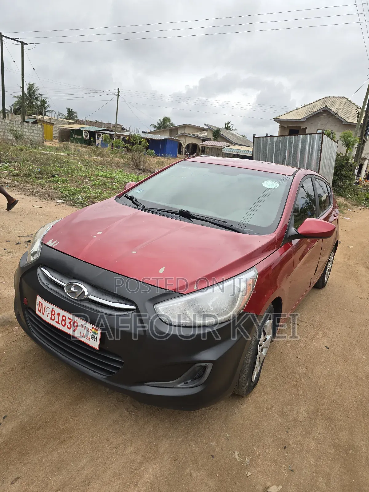 Hyundai Accent SE Hatchback 2017 Red