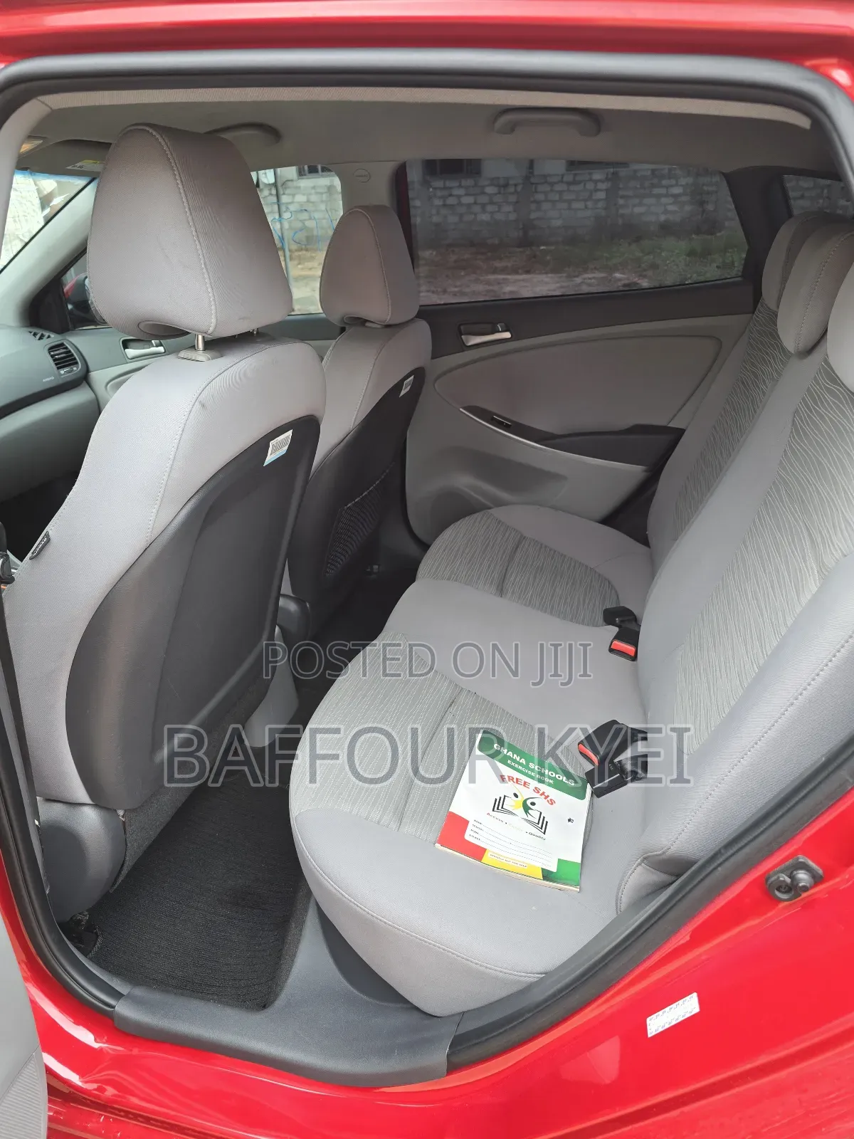Hyundai Accent SE Hatchback 2017 Red
