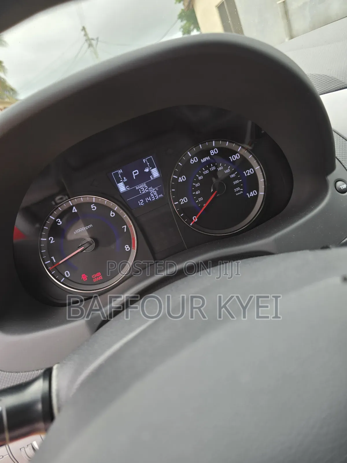 Hyundai Accent SE Hatchback 2017 Red