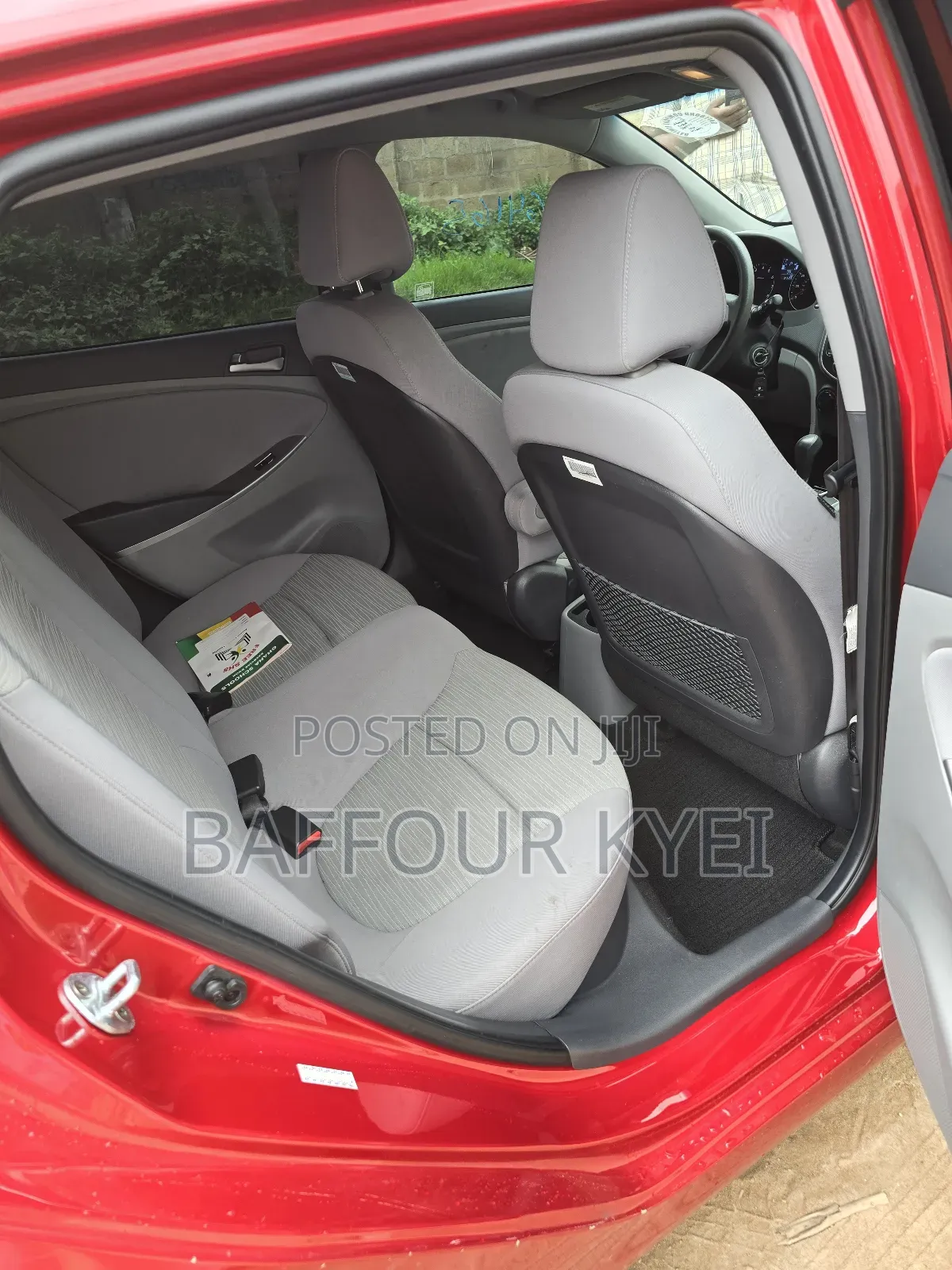 Hyundai Accent SE Hatchback 2017 Red