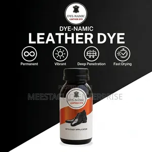 Dye-Namic Leather Dye, for Shoes, Bags & Belts Etc.., 1 Bottle of 60ml