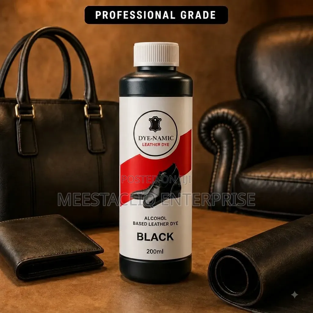Dye-Namic Leather Dye, for Shoes, Bags & Belts Etc.., 1 Bottle of 60ml