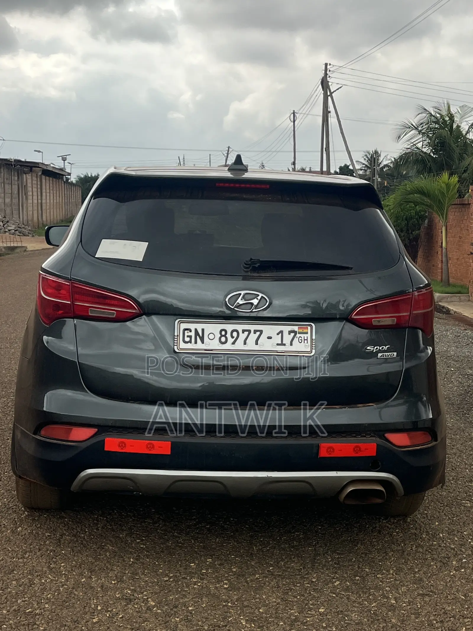 Hyundai Santa Fe 2014 Green