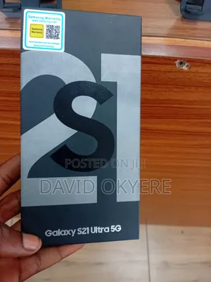 New Samsung Galaxy S21 Ultra 5G 128 GB Silver