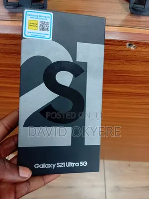 New Samsung Galaxy S21 Ultra 5G 128 GB Silver
