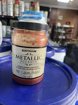 R Rust-Oleum Metallic Accents Water-Based Decorative Paint