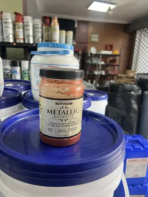 R Rust-Oleum Metallic Accents Water-Based Decorative Paint