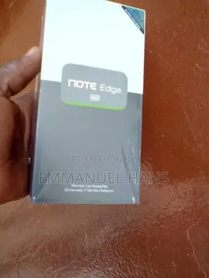 New Infinix Note Edge 256 GB Black