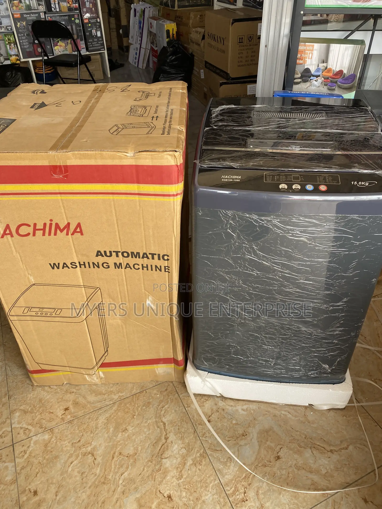 HACHIMA 15Kg Fully Automatic Top Load Washing Machine