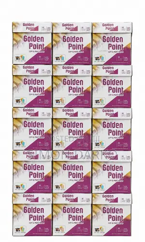 Golden Point A4 Copy and Print Paper 80 GSM Multipurpose Use in Box