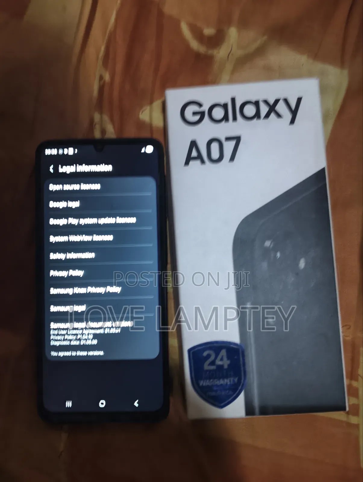 New Samsung Galaxy A07 256 GB Gray