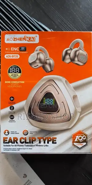 AZK-BT25 Bluetooth Clip-on Wireless Earphones