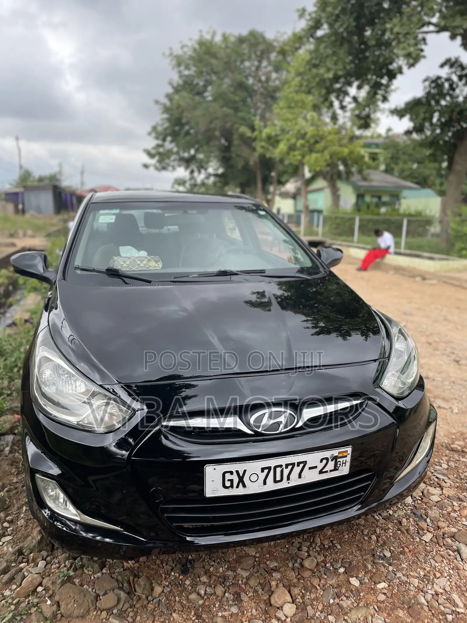 Hyundai Accent 2012 Black
