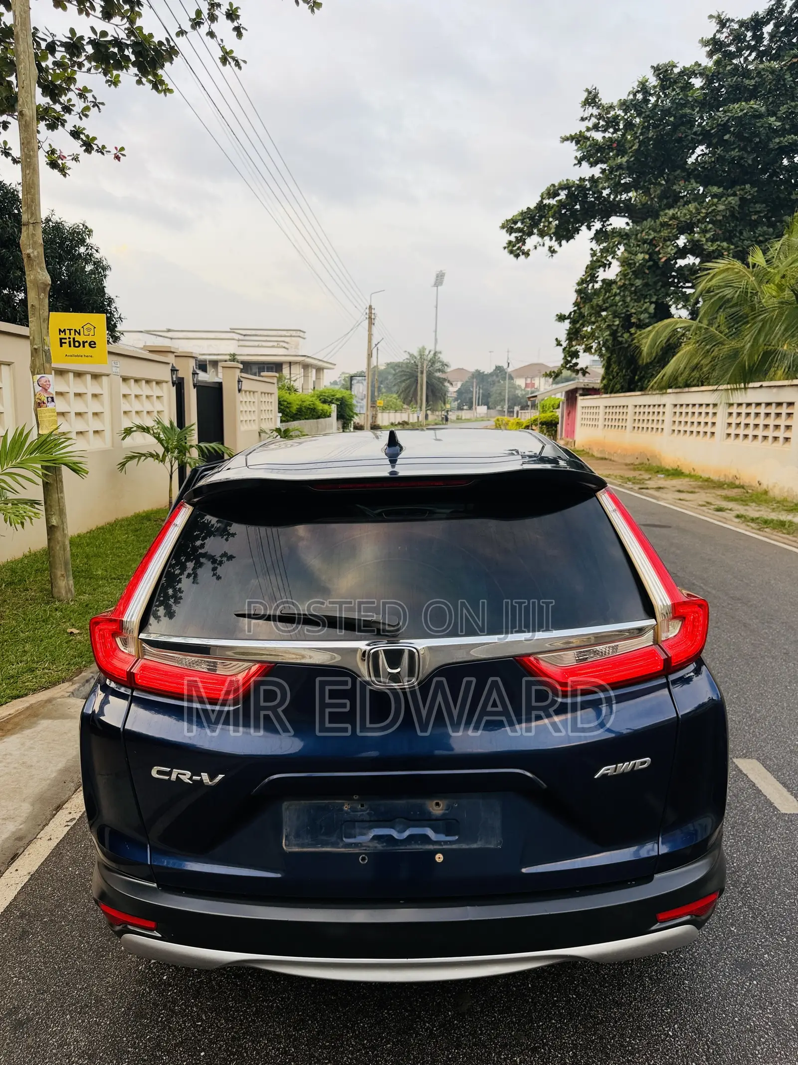 Honda CR-V EX AWD 2019 Blue