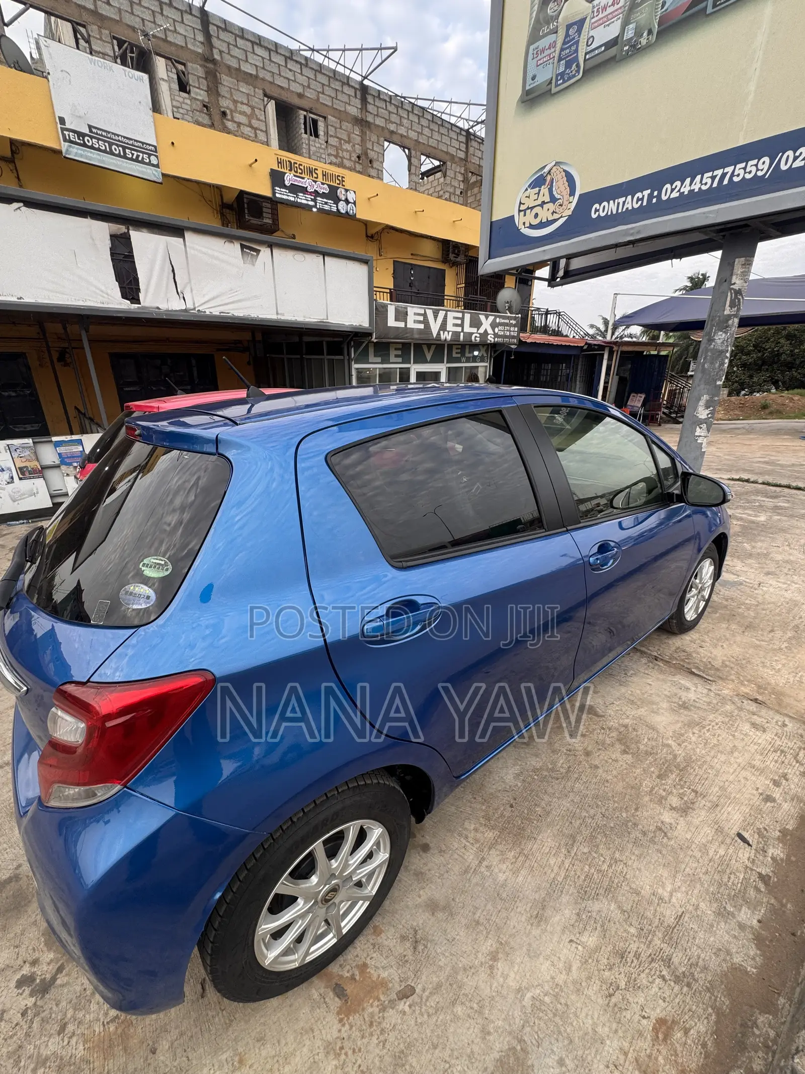 Toyota Vitz 1.3 FWD 5dr 2015 Blue