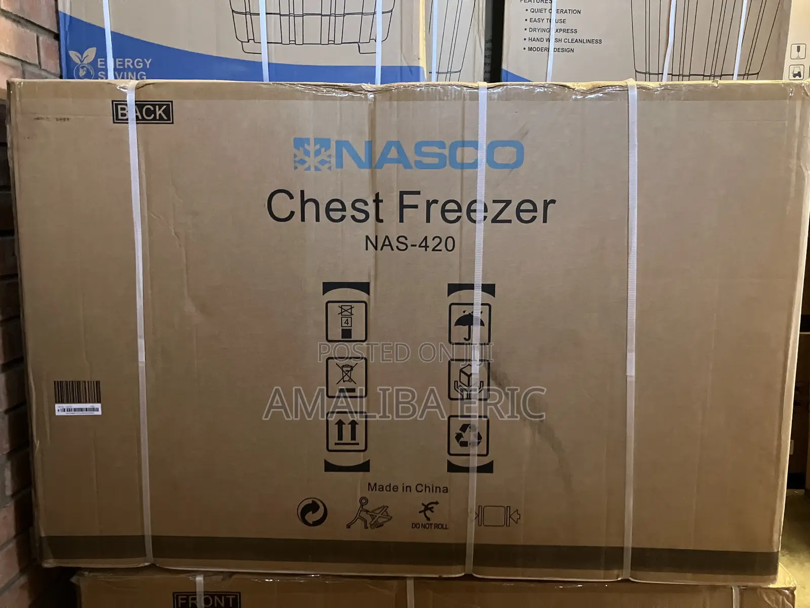 Energy Saving Nasco 380litres (Nas-420) Chest Freezer