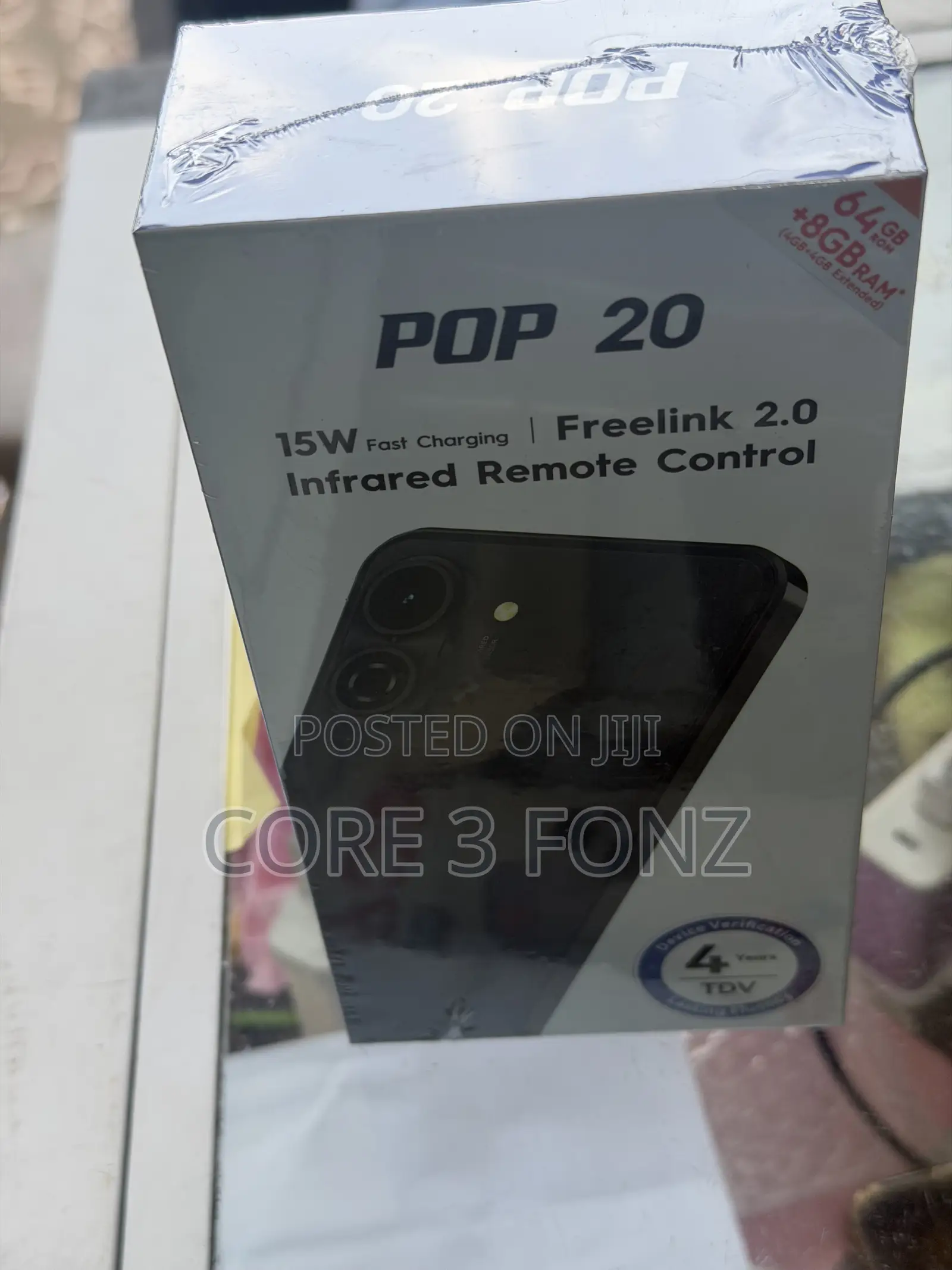 New Tecno Pop 20 64 GB Black