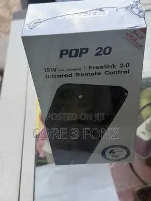 New Tecno Pop 20 64 GB Black