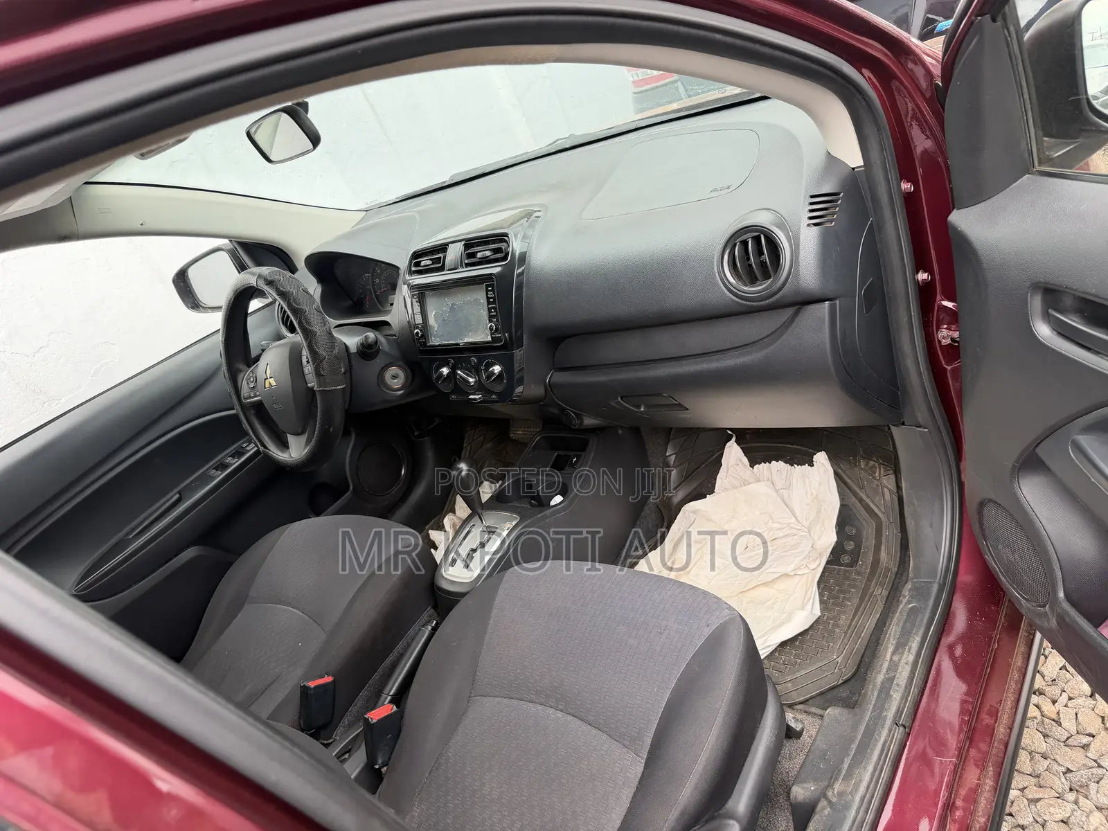 Mitsubishi Mirage 2019 Red