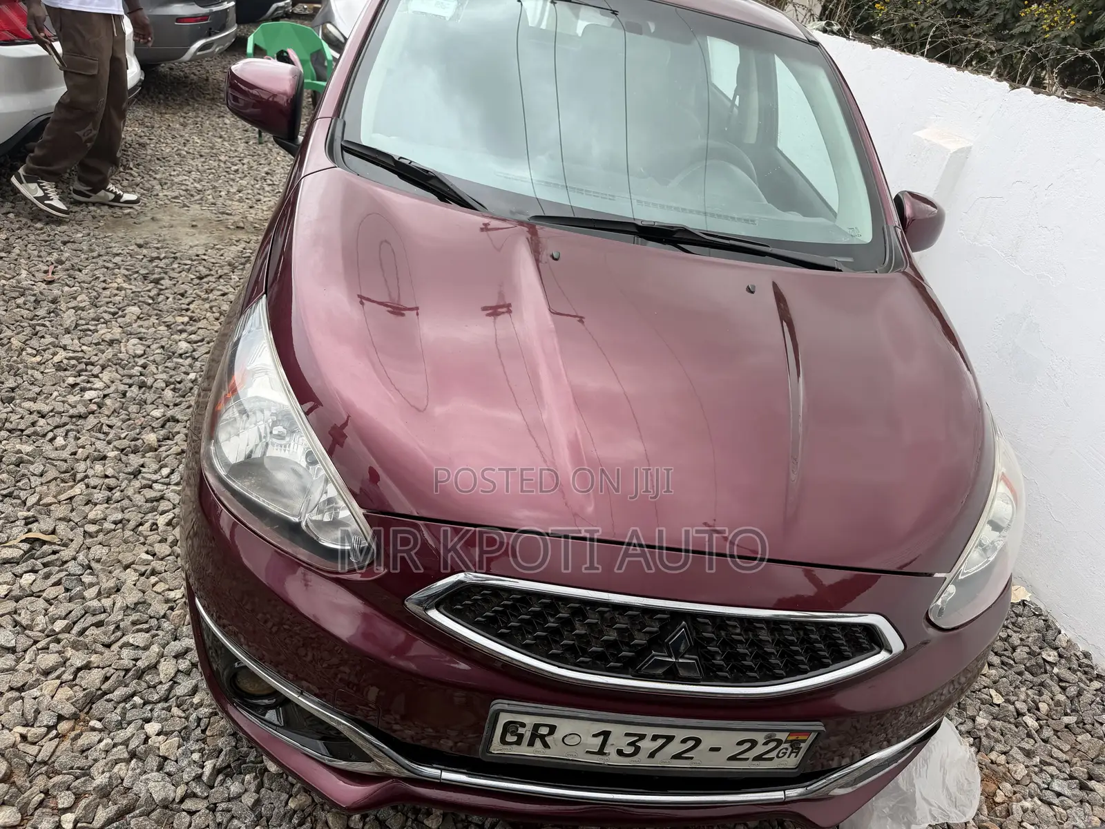 Mitsubishi Mirage 2019 Red