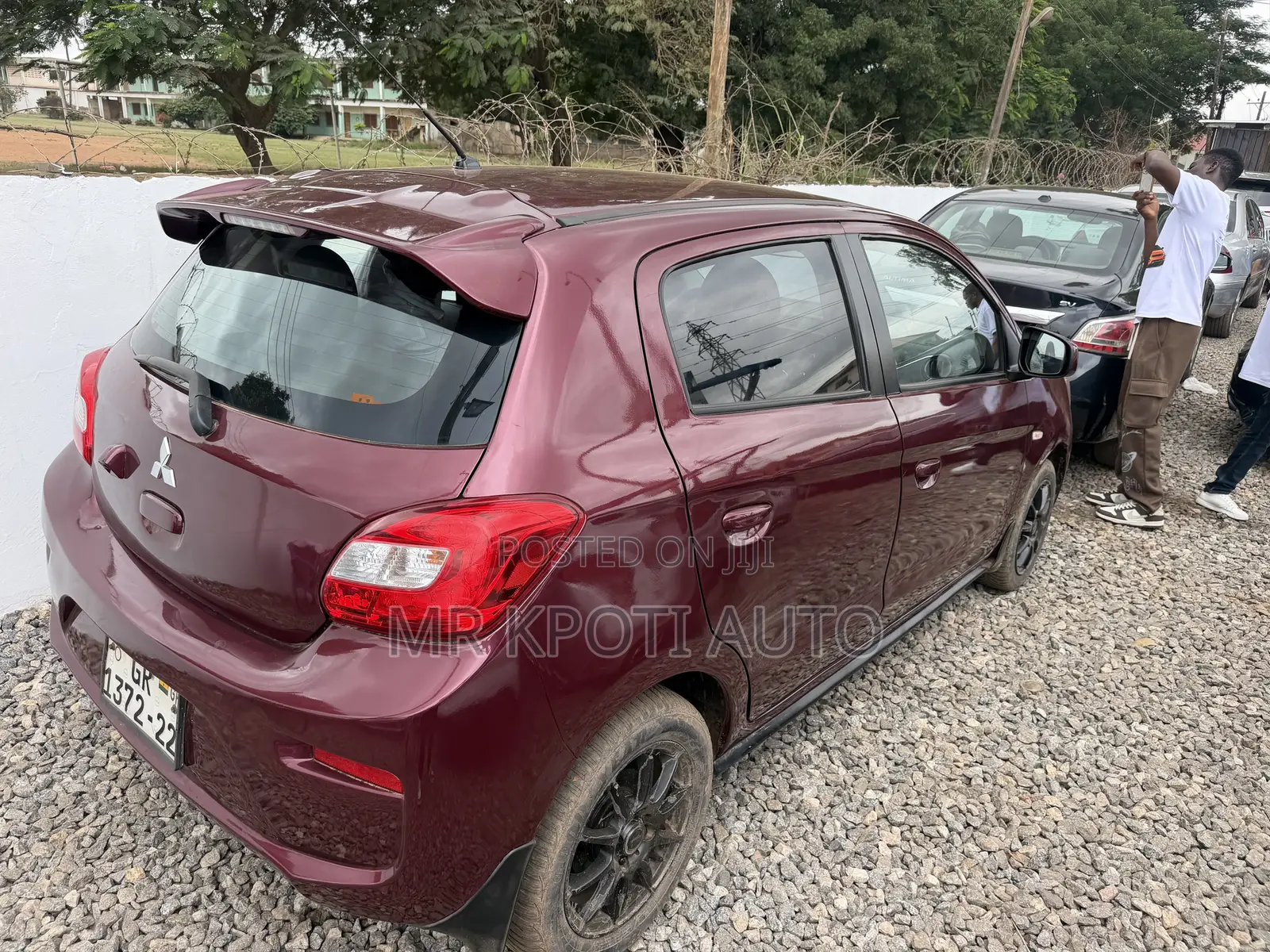 Mitsubishi Mirage 2019 Red