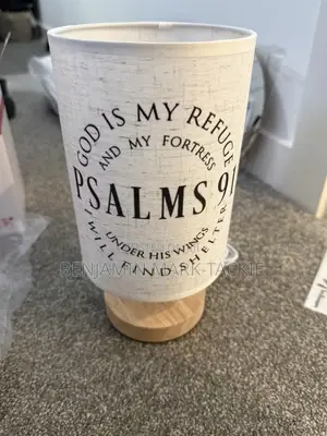 Small Bedside Psalm 91 Lamp