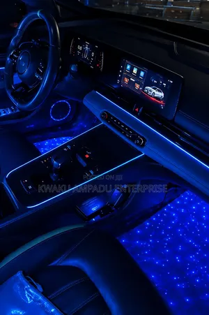 ⭐ Starlight Interior Car Floor LED Light – RGB Ambient Lighting
