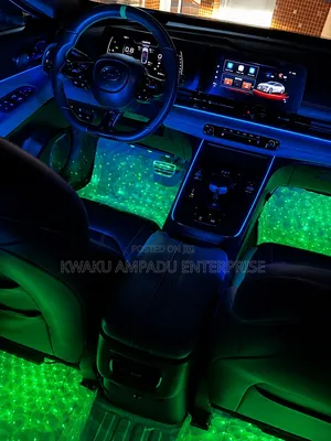 ⭐ Starlight Interior Car Floor LED Light – RGB Ambient Lighting