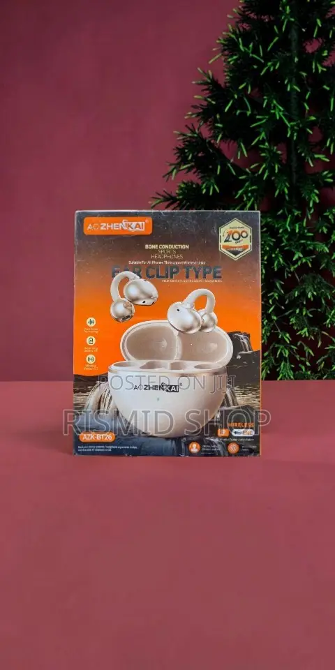 AZK-BT26 Wireless Bluetooth Clip-on Earphones