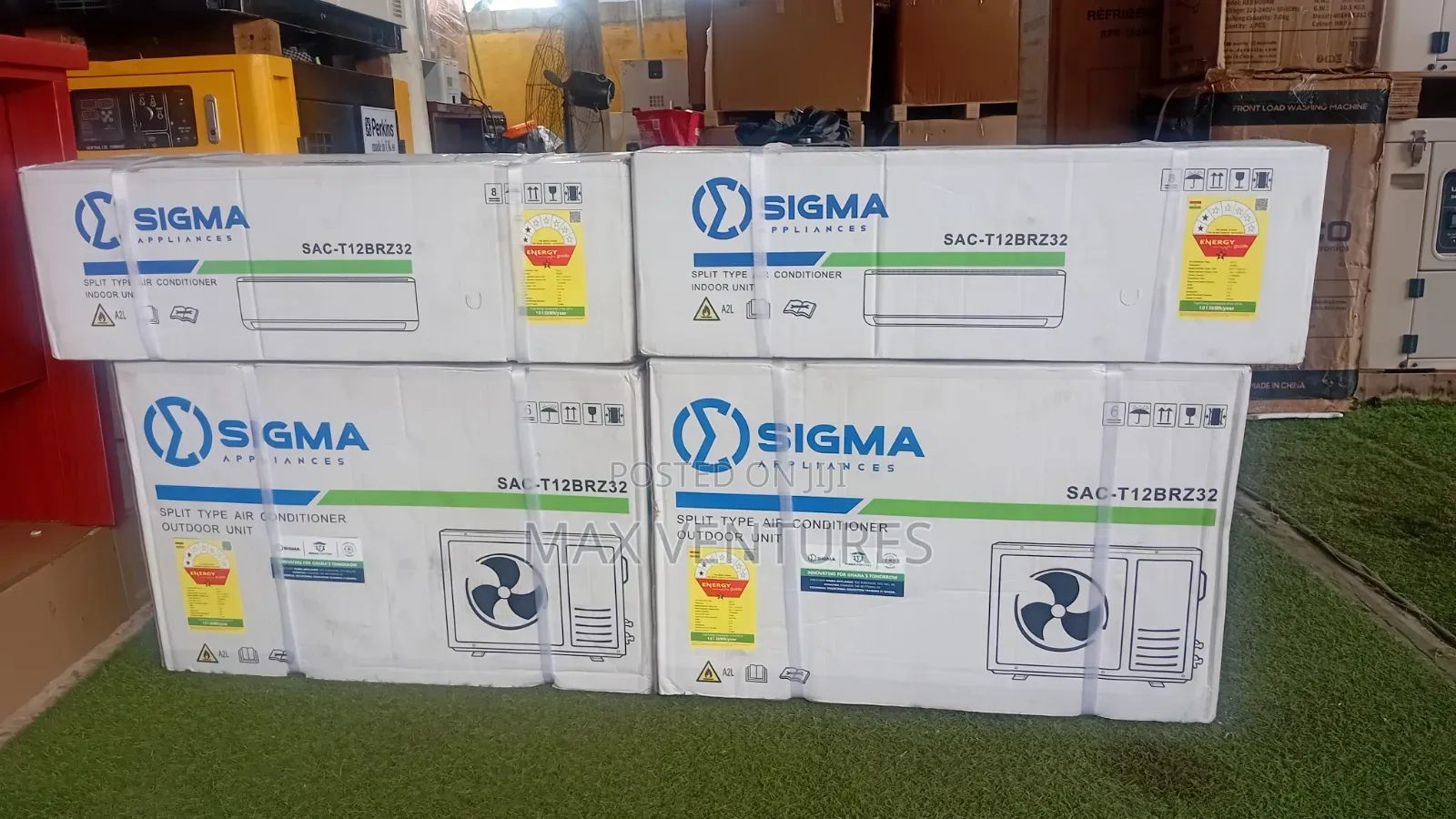 Sigma 1.5HP AC – Copper Condenser & Turbo Cooling 1.5hp AC