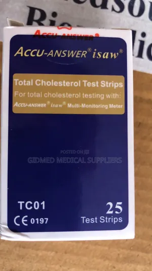 Accu Answer Cholesterol Strips