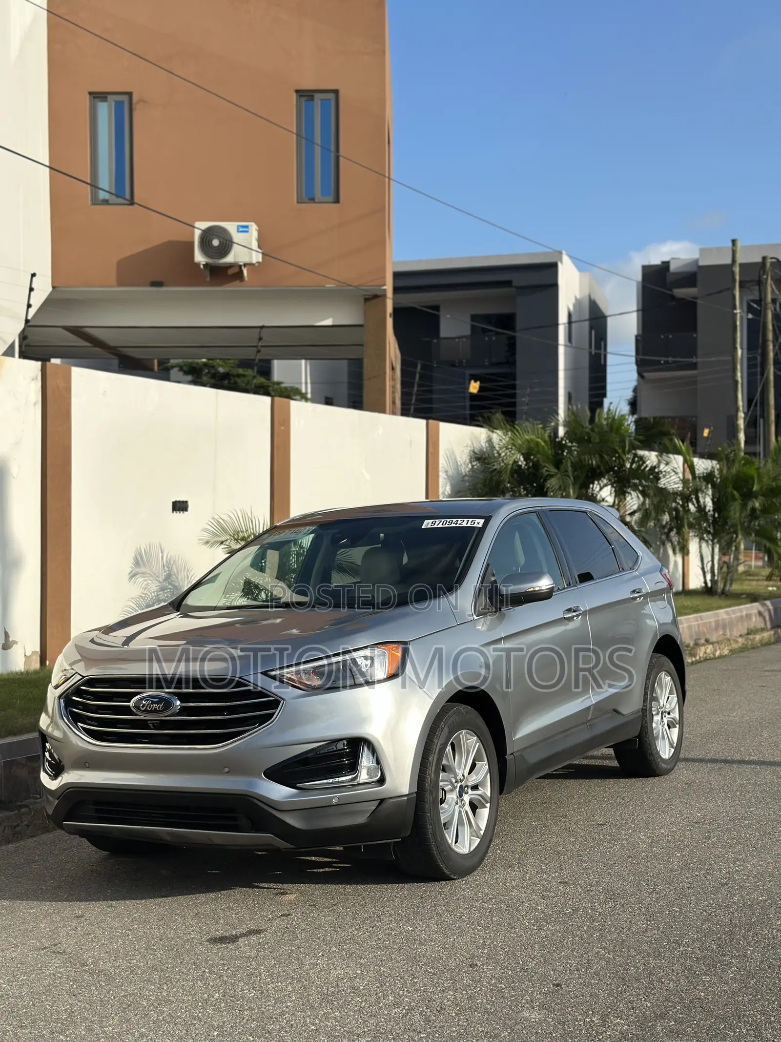 Ford Edge Titanium 2022 Silver