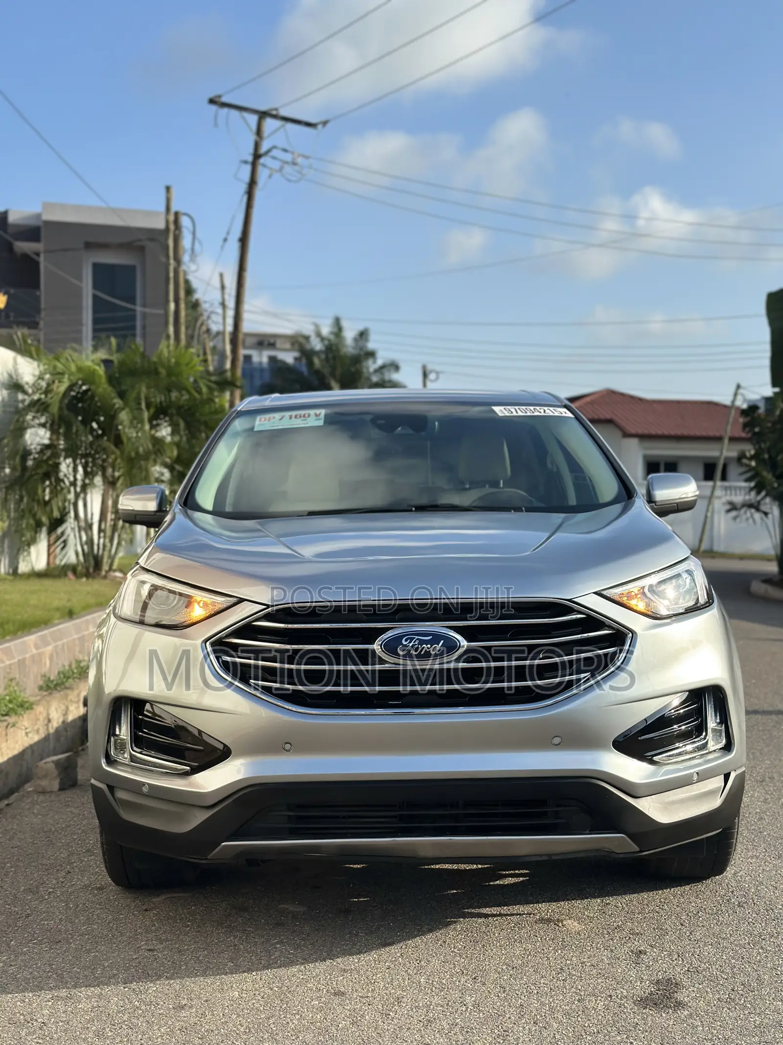 Ford Edge Titanium 2022 Silver