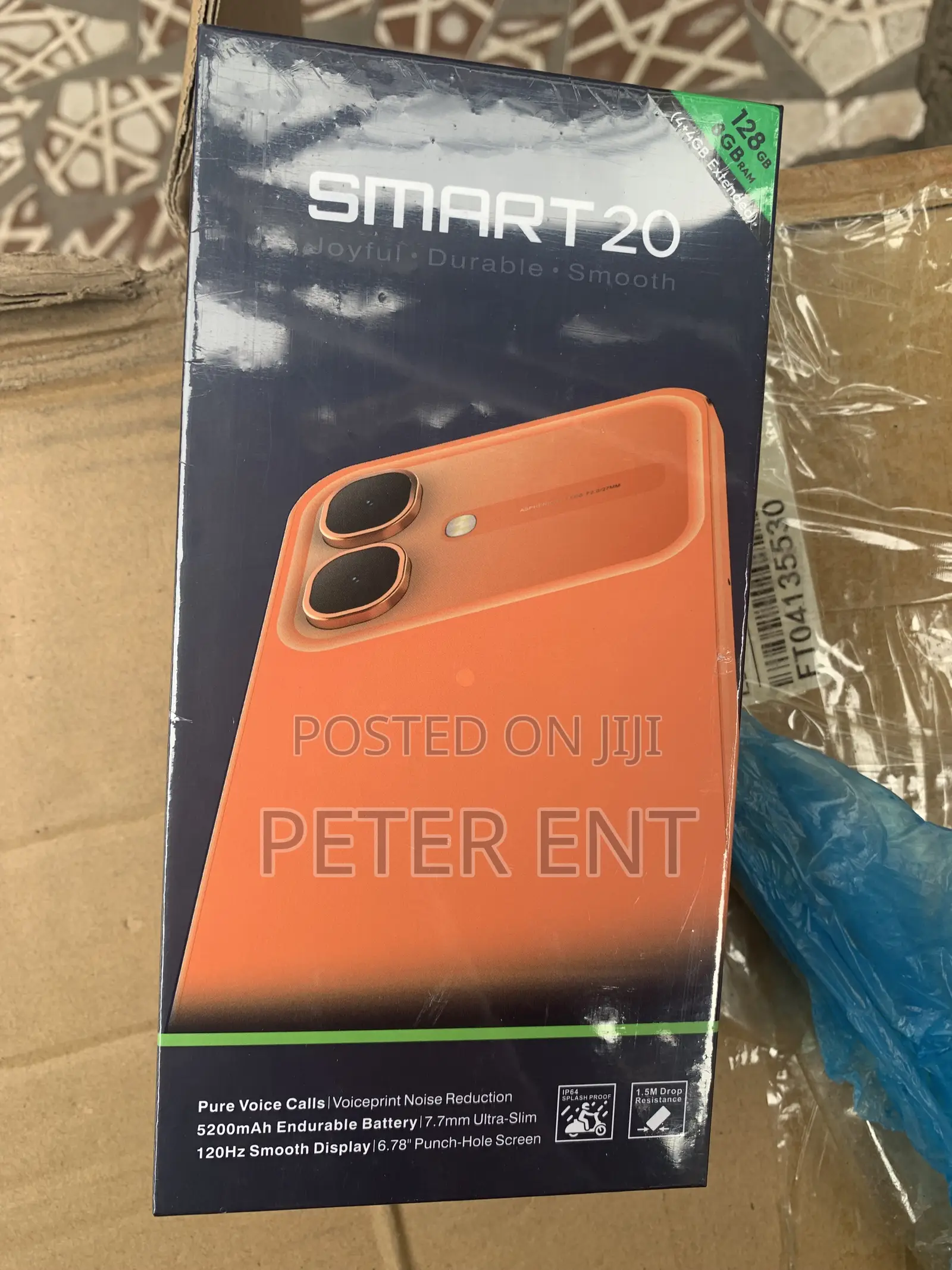 New Infinix Smart 20 128 GB Gold