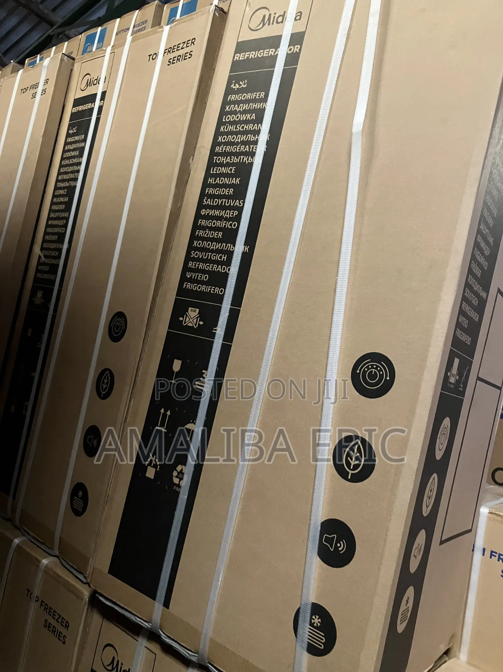 Quality Midea 174litres Double Door Bottom Freezer