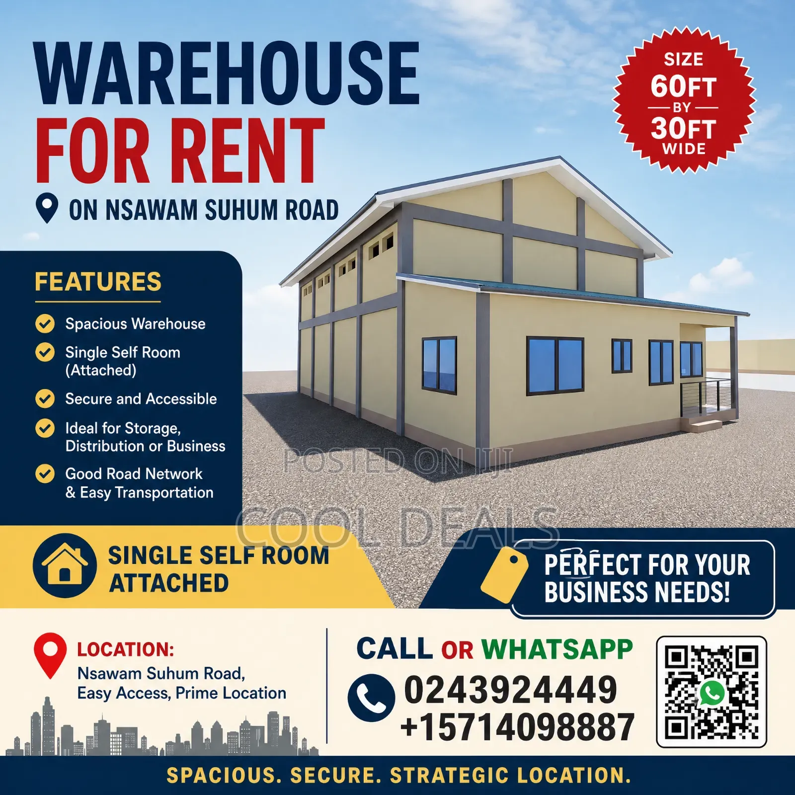 Warehouse for Rent