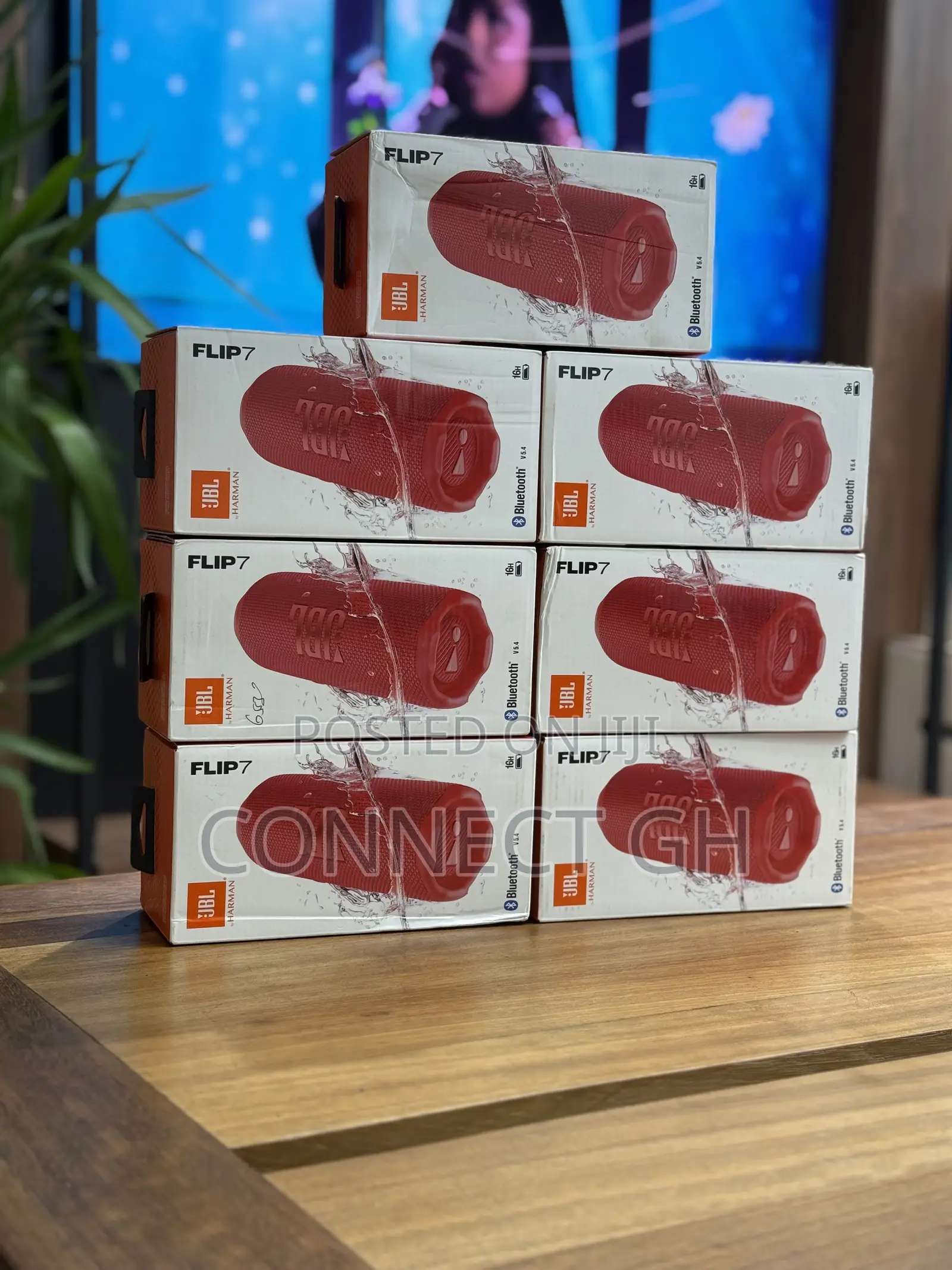 JBL - Flip 7 - Portable Waterproof and Drop-Proof Speaker - 2025