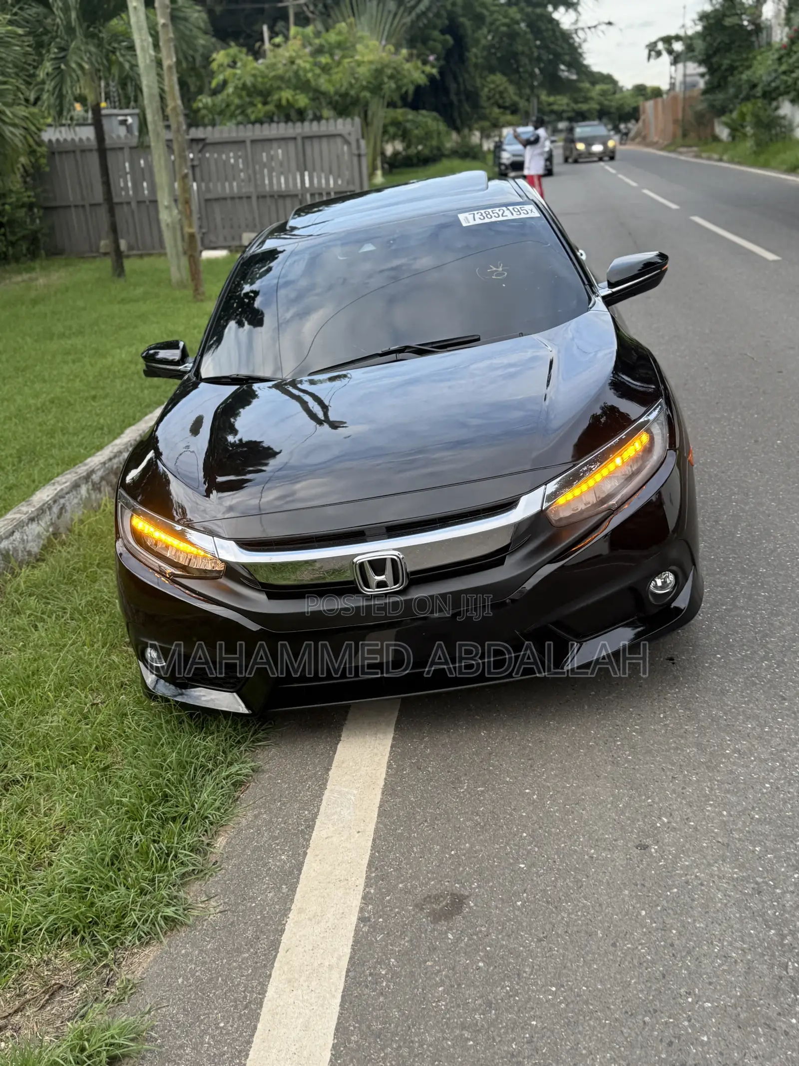 Honda Civic Touring 4dr Sedan (1.5L 4cyl) 2017 Black