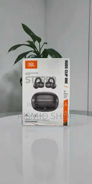 JBL Buds Clip One Secure-Fit Bluetooth Earphones