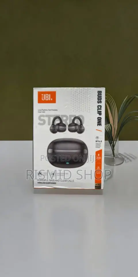 JBL Buds Clip One Open-Ear Wireless Earphones