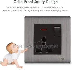 Children Safty Design Socket and Stitches
