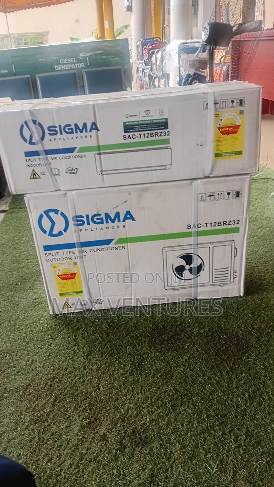 Sigma 1.5HP Split Air Conditioner – Built for Ghana's Heat 1.5hp AC
