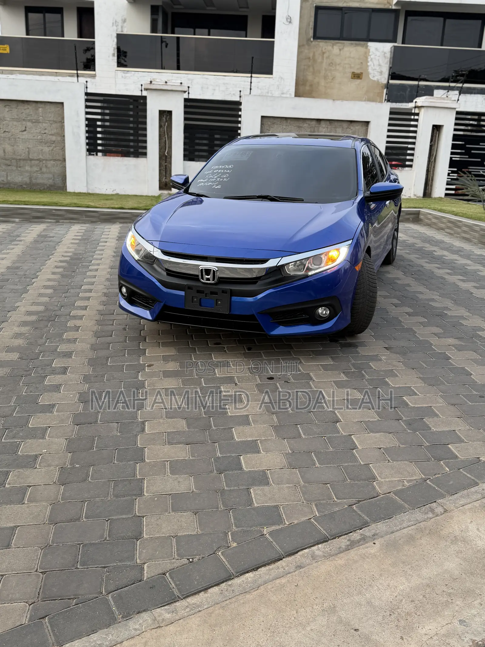 Honda Civic EX 4dr Sedan (2.0L 4cyl) 2017 Blue