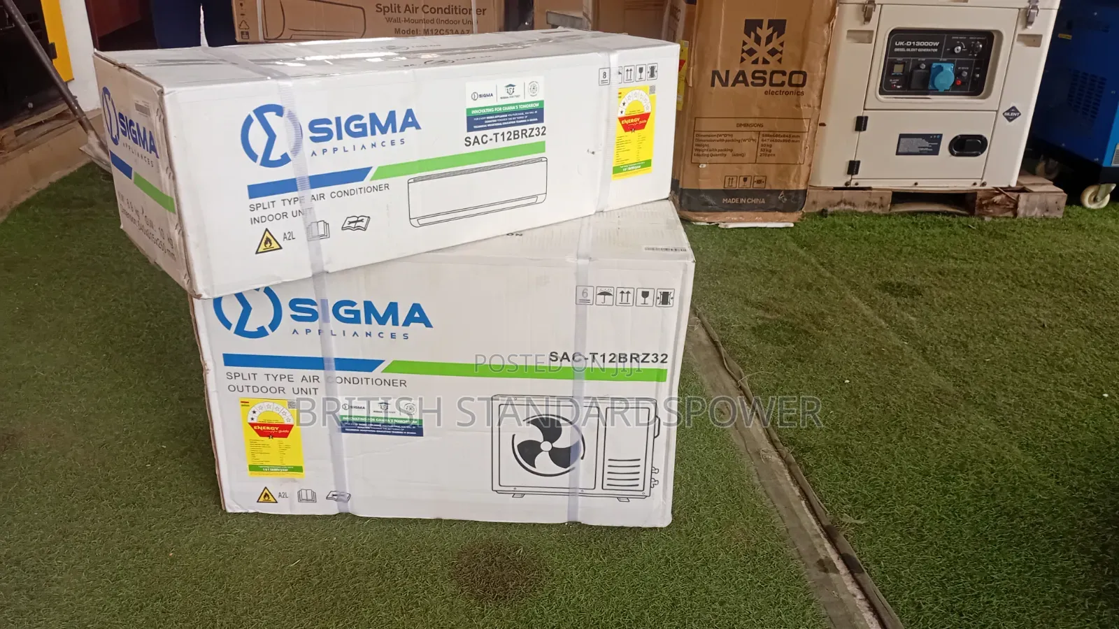 Original SIGMA 1.5HP Split AC Strong Cooling Performance