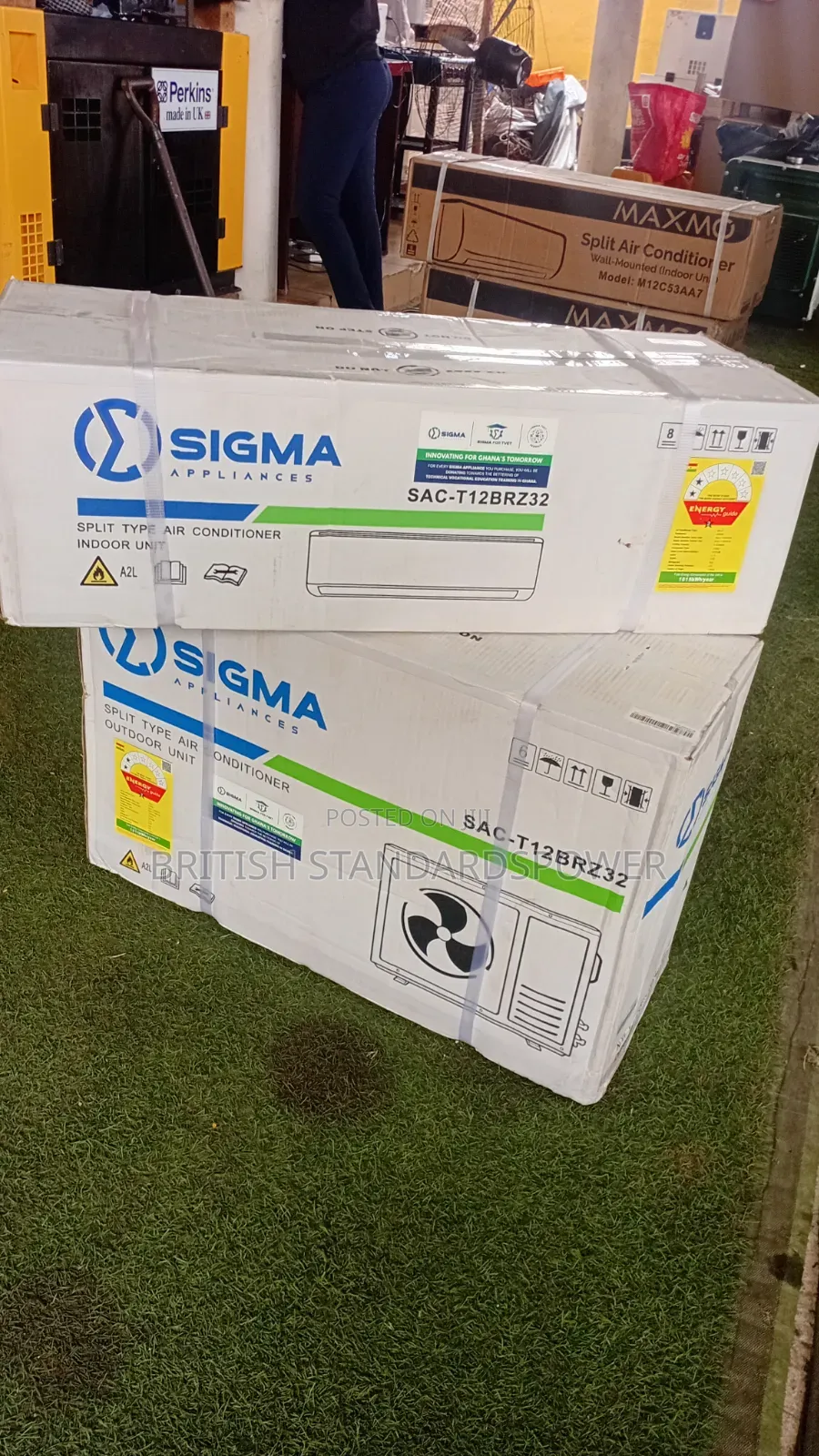 Original SIGMA 1.5HP Split AC Strong Cooling Performance
