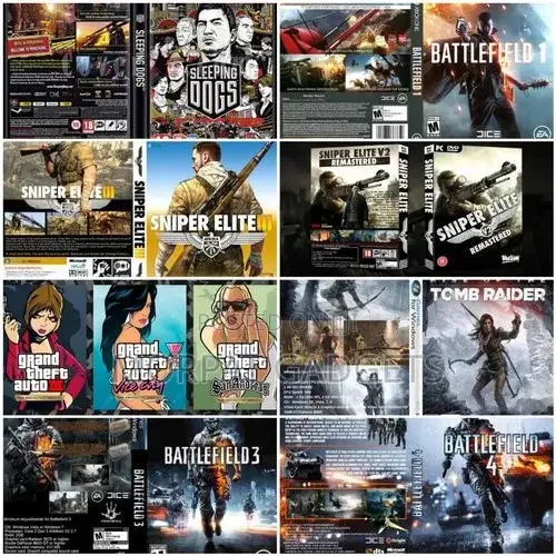 10 PC Games (Installation Service)