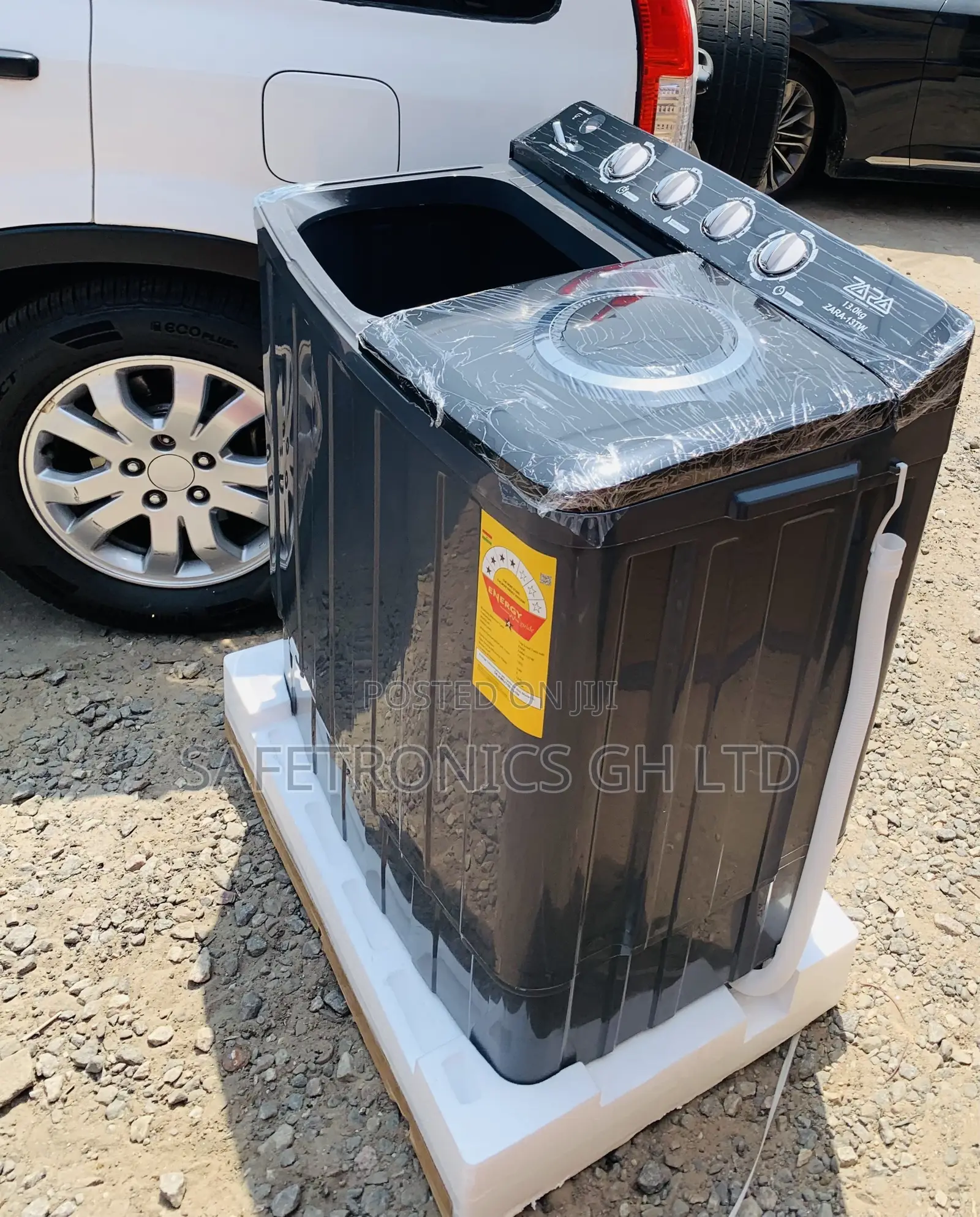Original New Zara 13KG Semi Automatic Washing Machine – Twin Tub